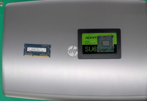 HP ProBook 4540sのSSD換装、メモリ増設、CPU交換