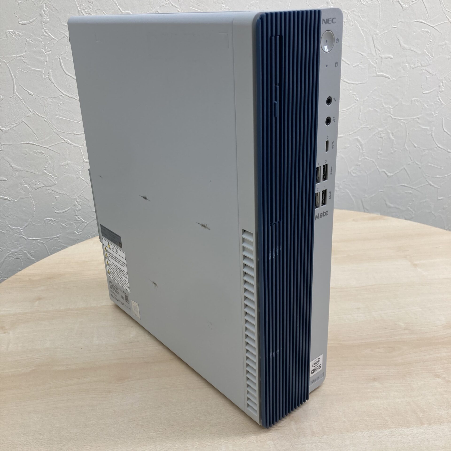 Windows11 NEC Mate PC-MKT29AZG9 i5 第10世代 SSD M.2 メモリ 16GB  ミドルタワー 中古 デスクトップPC